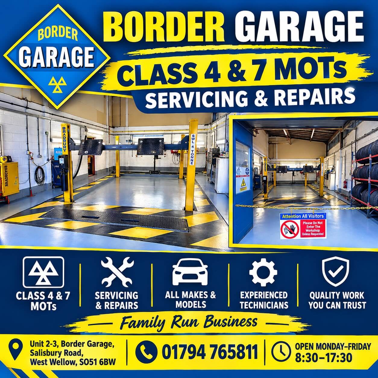 Class 4 and Class 7 MOT tests